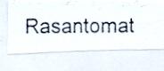 rasantomat