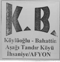 kb köylüoğlu bahattin