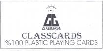 classcards %100 plastic playing cards cc