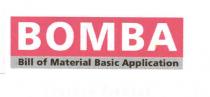 bomba bill of material basic application