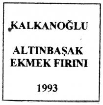 kalkanoğlu altinbaşak 1993