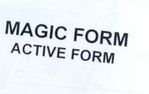 magic form active form