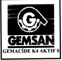 g gemsan gemacide k4 aktif s