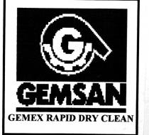 gemsan g gemex rapid dry clean