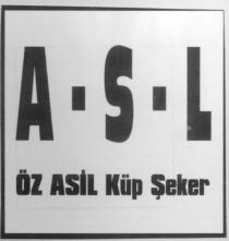 a.s.l. öz asil küp şeker