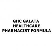 ghc galata healthcare pharmacist formula