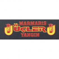 marmaris üçler yangın