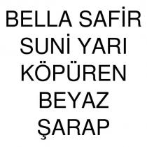 bella safir suni yarı köpüren beyaz şarap
