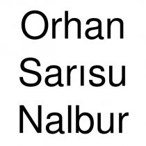 orhan sarısu nalbur