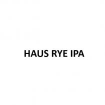 haus rye ıpa