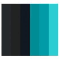 renk markası PANTONE 426 C, PANTONE 419 C, PANTONE BLACK 6 C, PANTONE 321 C, PANTONE 320 C, PANTONE 319 C