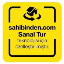 sahibinden.com sanal tur teknolojisi için özelleştirilmiştir
