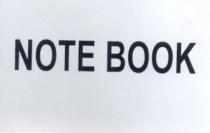 note book