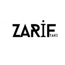 zarif takı
