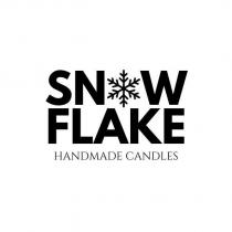 snowflake kartanesi ve hand made candles