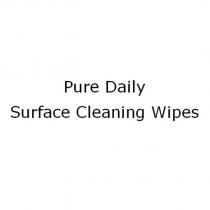 pure daily surface cleaning wipes