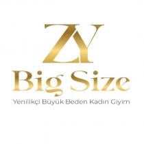 zy big size yenilikçi büyük beden kadın giyim