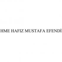 hme hafız mustafa efendi