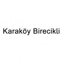 karaköy birecikli