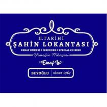 ll.tarihi şahin lokantası şahin esnaf döneri iskender special cuisine yemeğin hikayesi ''esnaf işi' beyoğlu since 1967