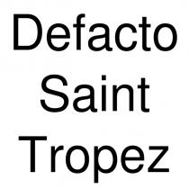defacto saint tropez