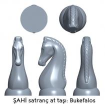 şahi satranç at taşı: bukefalos