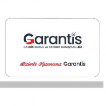 garantis gayrimenkul ve yatırım danışmanlığı bizimle kazancınız garantis