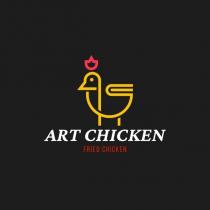 art chicken fried chicken