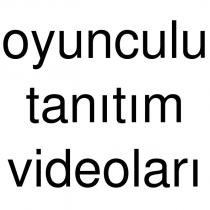oyunculu tanıtım videoları