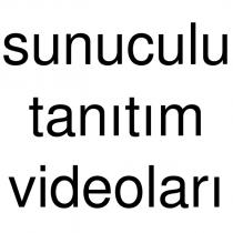 sunuculu tanıtım videoları