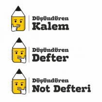 düşündüren kalem düşündüren defter düşündüren not defteri