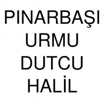pınarbaşı urmu dutcu halil