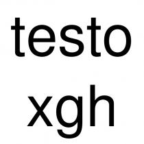 testo xgh