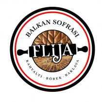 flija balkan sofrası kahvaltı börek baklava