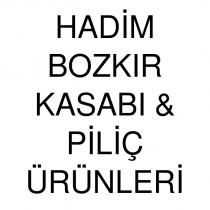 hadim bozkır kasabı & piliç ürünleri