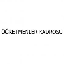 öğretmenler kadrosu