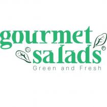 gourmet salads green and fresh