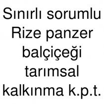 sınırlı sorumlu rize panzer balçiçeği tarımsal kalkınma k.p.t.