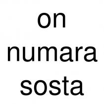 on numara sosta