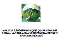 malatya ili pötürge ilçesi çevre köyleri sosyal yardımlaşma ve dayanışma derneği spor etkinlikleri 2002