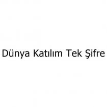 dünya katılım tek şifre