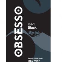 obsesso ıced black şekersiz kahveli içecek 250 mle