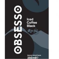 obsesso ıced coffee black şekersiz kahveli içecek 250 mle