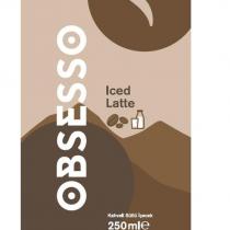obsesso ıced latte kahveli sütlü içecek 250 mle