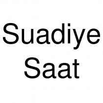 suadiye saat