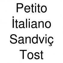petito italiano sandviç tost