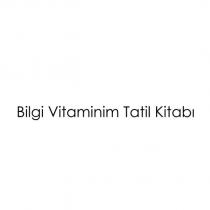 bilgi vitaminim tatil kitabı