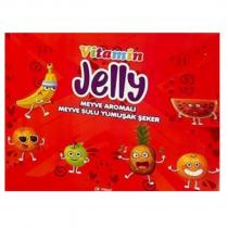 vitamin jelly meyve aromalı meyve sulu yumuşak şeker