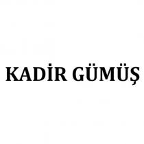 kadir gümüş