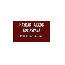 haydar akkoç koç aspava pide kebap salonu